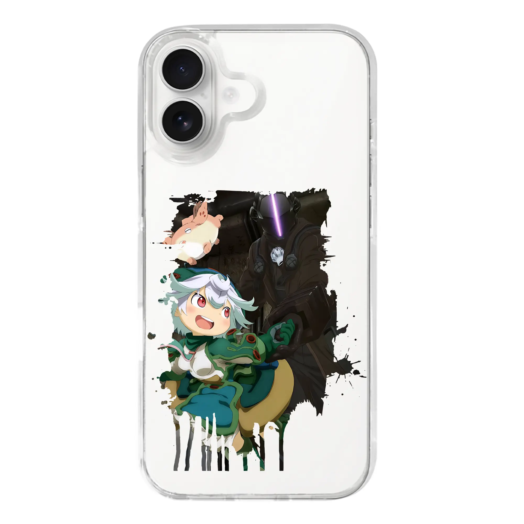 メイドインアビス グッズ,プルシュカ - iPhone 17シリーズ 透明スマホケース – 薄型・耐衝撃・精密フィット保護カバー